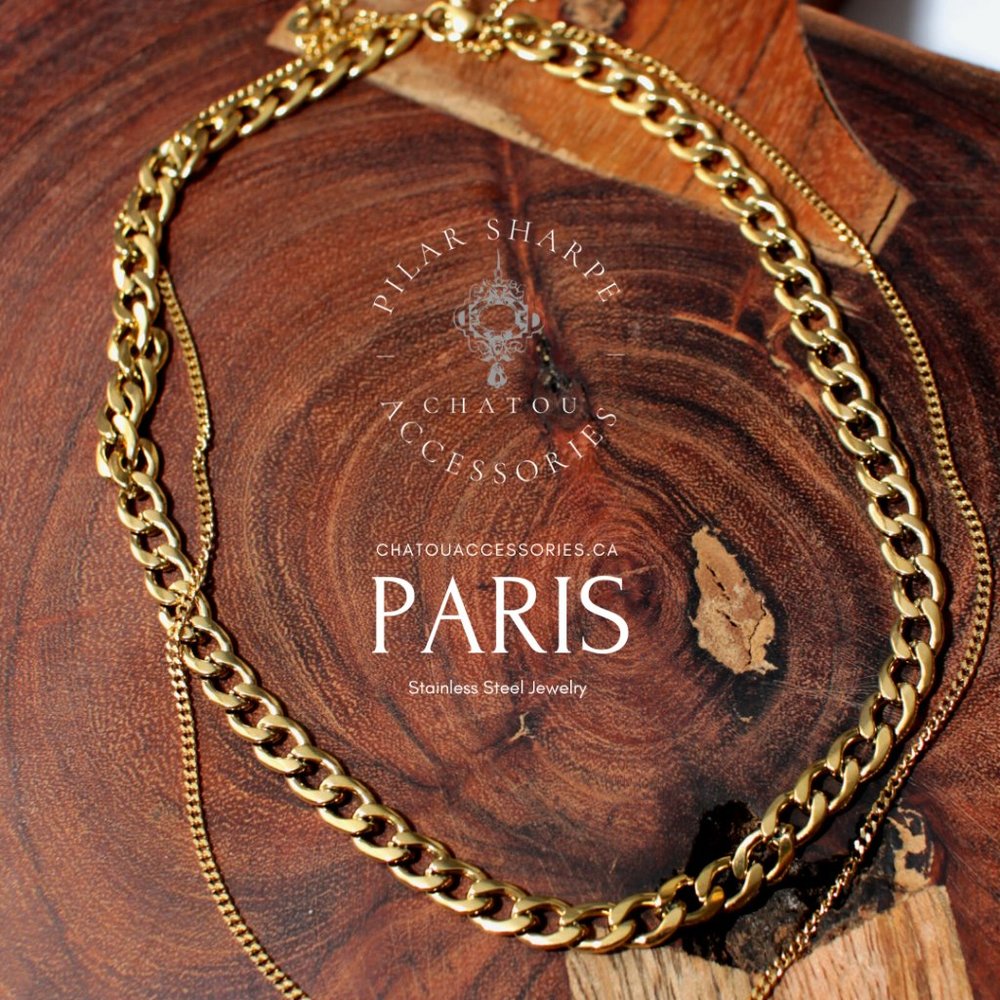 Paris Layered Necklace - Picture 2 of 3